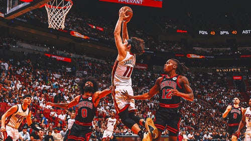 NBA Trending Image: Tyler Herro, Jaime Jaquez lead Heat to win over Bulls in NBA play-in game